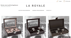 Desktop Screenshot of laroyale.nl